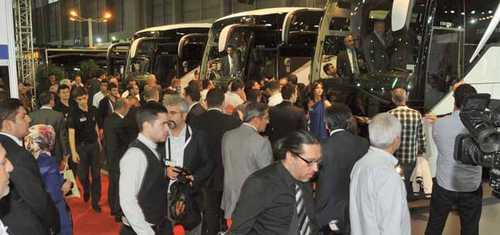 BUSWORD TURKEY, 5 MART TA KAPILARINI ZİYARETÇİLERE AÇIYOR Otobüsün büyük buluşması için geri sayım başladı DÜNYANIN en önemli otobüs ihtisas fuarının Türkiye ayağı olan Busworld Turkey, 05-07 Mart