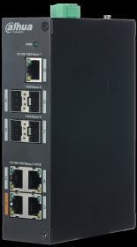 8 Kanal PoE Gigabit Yönetilebilir Switch ( 8GE PoE +2GE SFP ) İki Katmanlı Endüstriyel Yönetilebilir PoE Switch, MAC Adres Liste Kapasitesi: 8K, IEEE802.3af / IEEE802.