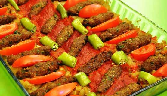 EV USULÜ İSFENDİYAR KEBABI ŞEF ABDULLAH USTA 27 Köfte için; 500 gr.