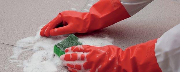 EXTRA Yüksek Performanslı Ev işi Eldiveni Superior Household Glove Bulaşık, çamaşır, temizlik gibi ev işleri için uygundur. Pamuk kaplı iç yüzeyi terlemeyi azaltır ve rahat kullanım sağlar.