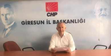 Pazar Cad. No: 74 CHP Giresun İl Başkanı Fikri Bilge,Özel İdare ile ilgili soru işaretlerinin arttığını ifade ederek yetkilileri göreve çağırdı.
