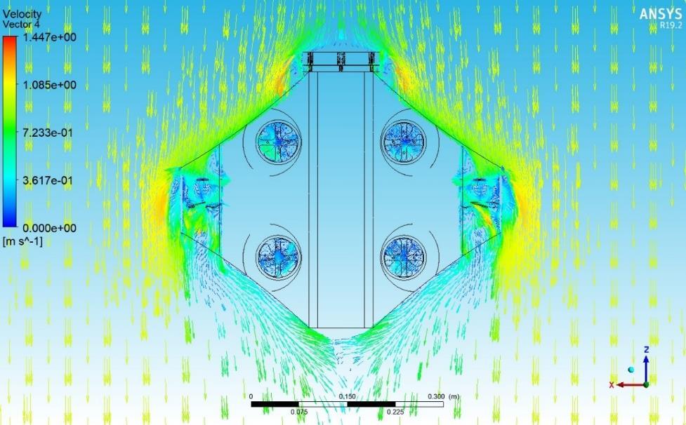 Akış analizi kısmında, minimum 0.1 olması gereken Minimum Orthogonal Quality değerinin 0.18 olduğu kontrol edilmiştir. Bu değer oluşturulan mesh yapısında herhangi bir sorun olmadığını göstermektedir.