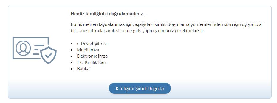1. www.turkiye.gov.tr adresine giriş yapınız. 2.