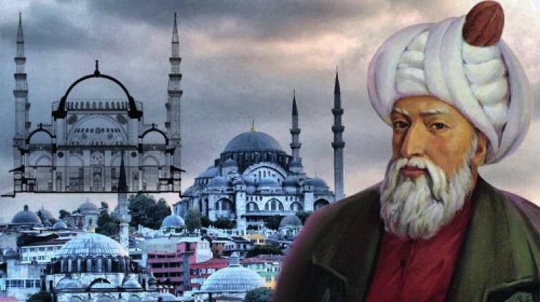 Mimar Sinan Osmanlı Devleti nin baş mimarı olan ve günümüzde bile eserlerinin mükemmelliği ile göz kamaştıran Mimar Sinan, Kanunî, II. Selim ve III.