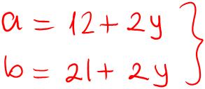 55. şağıdaki tablonun ilk satırında 12 ile başlayan ardışık çift sayılar, ikinci satırında 21 ile başlayan ardışık tek sayılar vardır. 12 14 16 18...... 21 23 25 27.