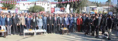 Yelda Erol Gökcan, Bodrum Belediye Başkanı Ahmet Aras ve Muğla İl Tarım ve Orman Müdürü Barış Saylak ın da aralarında olduğu çok sayıda kişi katıldı.