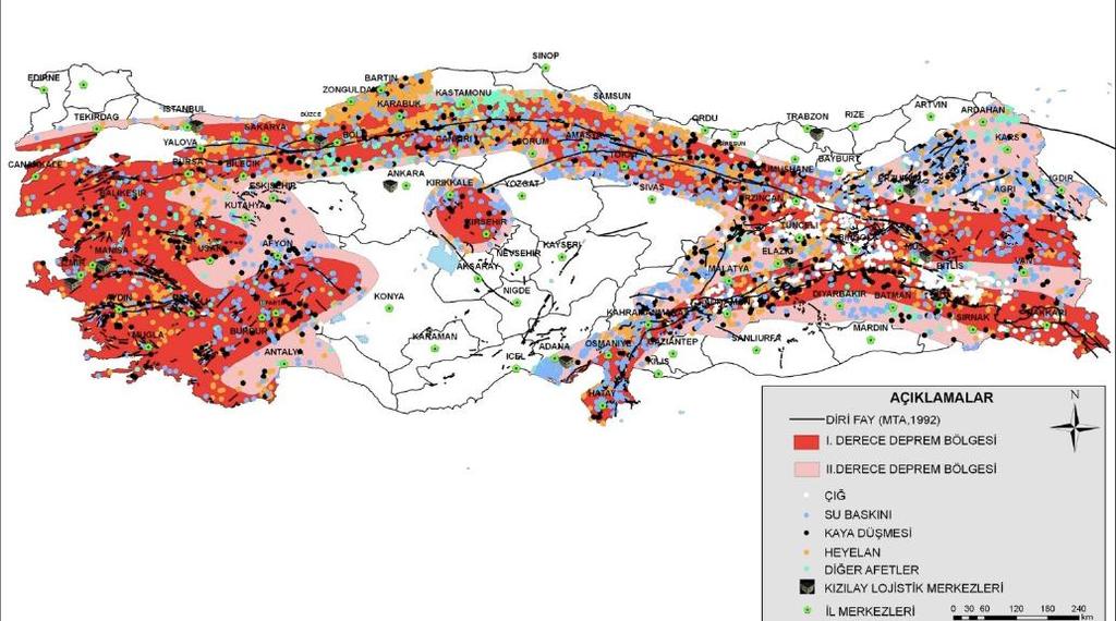 118 Afet Lojistik Yönetiminde Hava Yolu Taşımacılığının Önemi, Geçici Organizasyon Şekil 1: