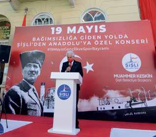 19 Mayıs ın 102 inci yılına özel olarak Ali Altay tarafından bestelenen Kurtuluş a İlk Adım marşı, bu özel günde Atatürk Evi ndeki kutlamaya damgasını vurdu.