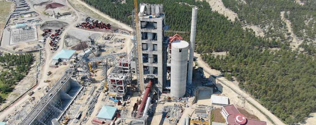 Devam Eden Projeler Ongoing Projects LİMAK KİLİS 5000 T/D INTEGRATED CEMENT PLANT SUPPLY OF ELECTRICAL EQUIPMENT, AUTOMATION SYSTEMS, ELECTRIFICATION, ASSEMBLY AND COMMISSIONING SERVICES Main