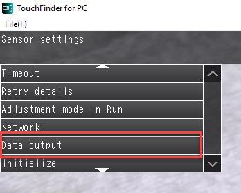 Verilerin gönderilmesi için Data Output ların