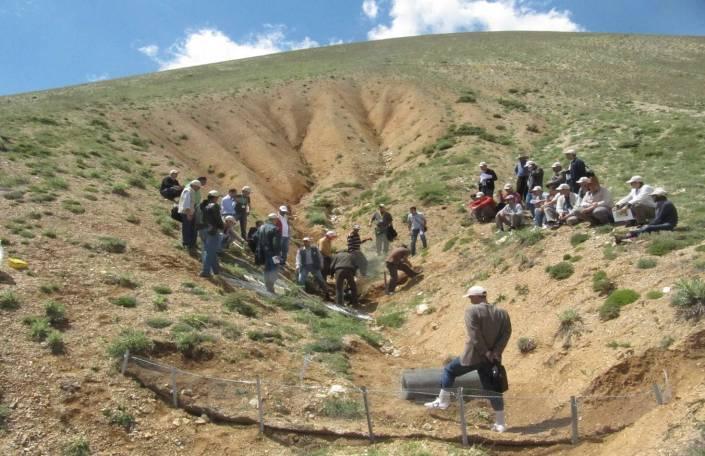 7. MT Bölümü Yamaç Islahı Oyuntu kontrolu