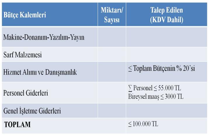 Teknoloji, Ar-Ge, yenilik konularında yurt içi/yurt dışı işbirliklerini koordine yeteneğine sahip nitelikli personelin maaşının brüt asgari ücret tutarı 2023 yılına kadar desteklenir.