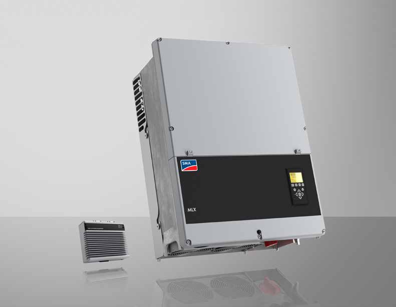 SMA SOLAR TECHNOLOGY AG Verimli Güvenilir Esnek Yenilikçi % 98,8 maksimum verim Sadece 75 kg ağırlıkta, 60 kva ile en yüksek güç yoğunluğu 60 kw üniteler ile en yüksek sistem kullanılabilirliği