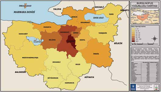 Bursa Büyükşehir Belediyesi Eğitim Durumu Analiz Haritası Afet Bilgi Bankası Eczane Bilgileri Haritası Bursa Büyükşehir
