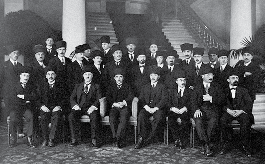 1960 larda bir Avrupa Konseyi Daimi Temsilciler toplantısı.