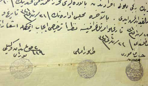 DİN VE SOSYAL HAYAT Bir tabur imamının mührü tarafımıza karşı şiddetle tecavüz ettiler ve bu hücumu bir taraftan himaye etmek diğer taraftan da u- mumi göstermek için bütün cephede şiddetli bir ateş