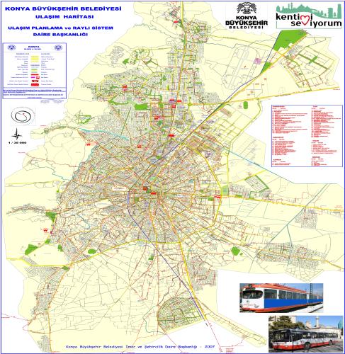 Konya Havaalanı Otogar Tren Garı