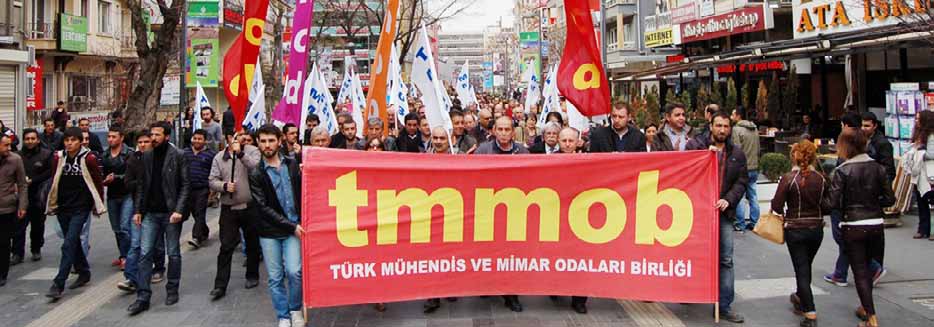 TMMOB den TMMOB den TMMOB 4. DANIŞMA KURULU TOPLANTISI YAPILDI TMMOB 42. Dönem 4. Danışma Kurulu toplantısı 22 Şubat 2014 tarihinde TMMOB Teoman Öztürk Öğrenci Evi ve Sosyal Tesisi nde yapıldı.