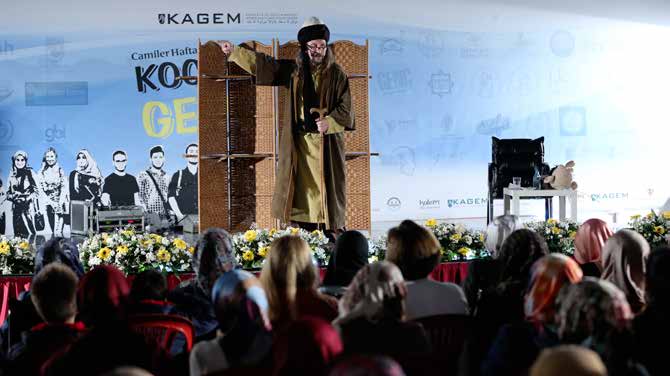 TDV Öğrencilerinin Mustafa Kemal Sağlam moderatörlüğünde Gönül Coğrafyamızda Camiler ve Hayat konulu panel sahne aldı.