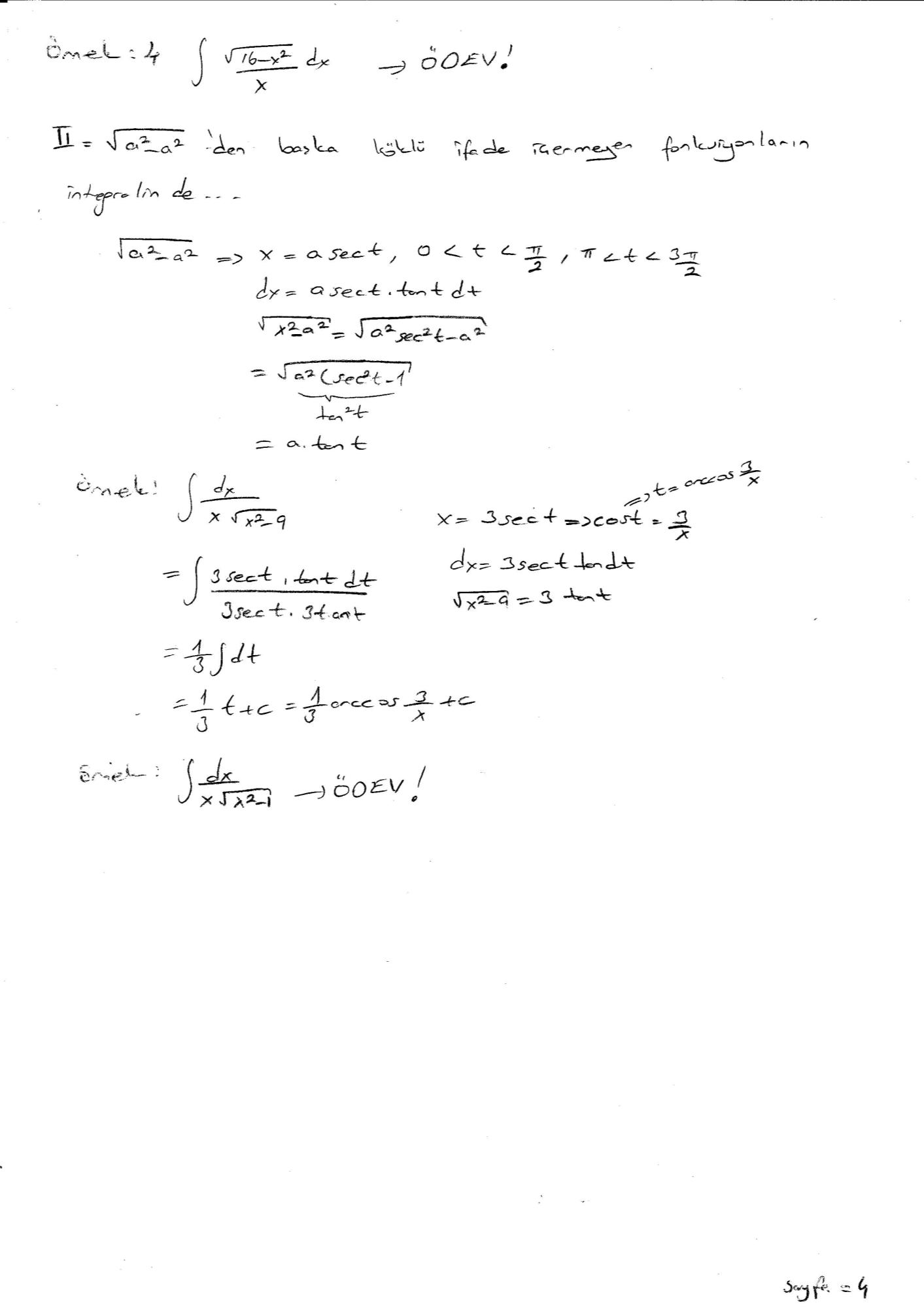 Genel Matematik Ders