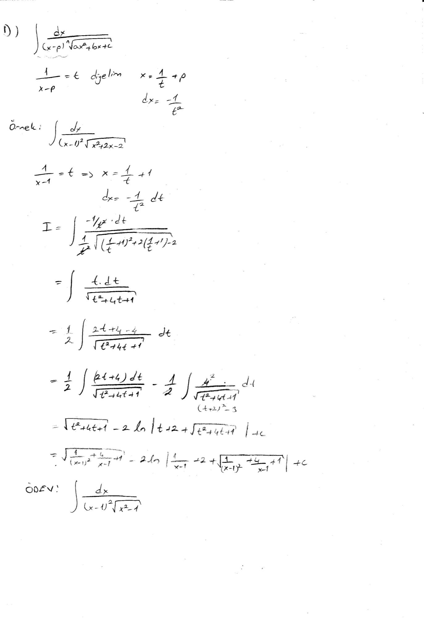 Genel Matematik Ders Notları