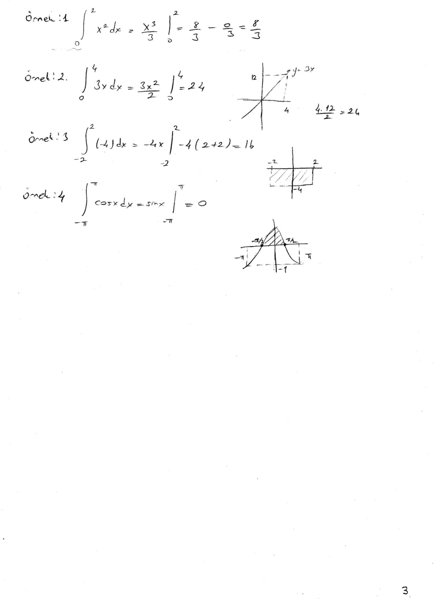 Genel Matematik Ders Notları