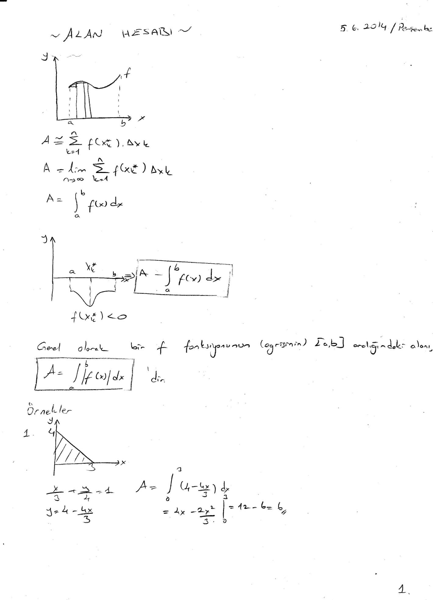 Genel Matematik-2 Ders