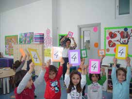 Düşünme becerilerimizi harekete geçirdik, çalışma kâğıtlarına kendi