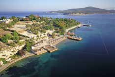 özelliğini koruyan Kalem Adası Oliviera Resort, ayrılmaz bir parçası