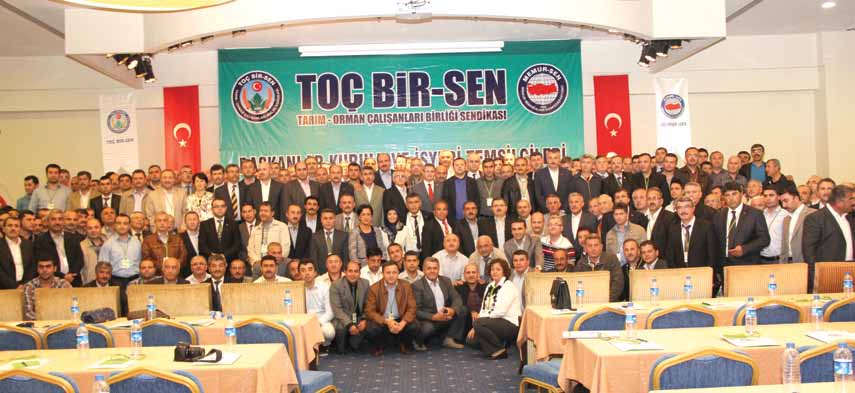 TOÇ-BİR-SEN 49 TOÇ BİR-SEN BAŞKANLAR KURULU GERÇEKLEŞTİRİLDİ Toç Bir-Sen Başkanlar Kurulu ve İşyeri Temsilcileri Eğitim ve İstişare Toplantısı Antalya nın Kumluca ilçesinde gerçekleştirildi.