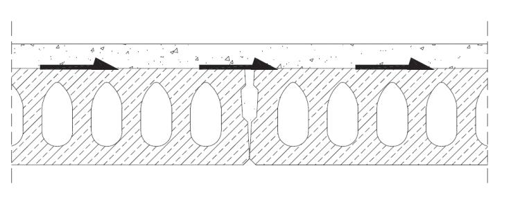 5.7 Kesme ve Birleşik Kesitte Kayma Hesapları: Ön gerilmeli boşluklu döşeme elemanlarında kayma hesapları standart betonarme yapı elemanlarının kayma hesap yöntemleri ile farklılık gösterir.