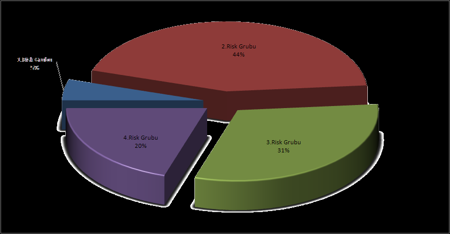 21.07.2011 Tarih Ve 27648 Sayılı Tebliğde Belirtilen Risk Grupları Bazında Dağılım (31.07.2012 Tarihi İtibariyle Yürürlükte Olan Poliçelerin Tümünü Yansıtmaktadır.