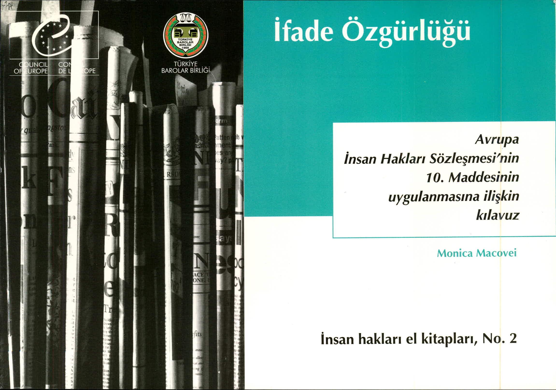 L iri i İ J1 - Avrupa Insan Hakları Sözleşmesi'nin 10.