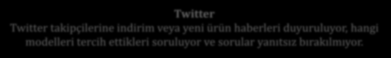 Twitter Twitter takipçilerine indirim