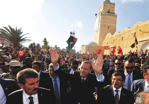 T.C. Dışişleri Bakanlığı Başbakan Sayın Recep Tayyip Erdoğan başkanlığındaki heyetin Libya yı ziyareti (16 Eylül 2011, Trablus-Libya) 1991 Soğuk Savaş ın sona ermesi Jeopolitik Deprem 2001 11 Eylül