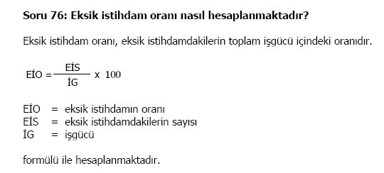 İŞSİZLİK ORANININ HESAPLANMASI Doç.Dr. Yaşar SARI Genel Ekonomi 286.