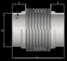 Genleşme Miktarı D s h Alan DN Inch 30 45 60 (cm²) 25 1" 180 - - 33,7 2,6 50 18 32 11/4" 180 - - 42,4 3,2 50 18 40 11/2" 190 220-48,3 3,2 50 22