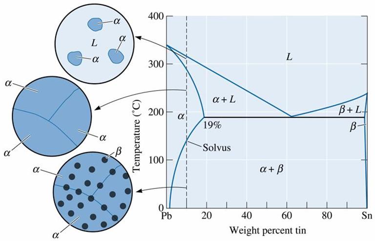 (a) 100 o C (Sn) nin (Pb) içerisinde çözünürlüğü