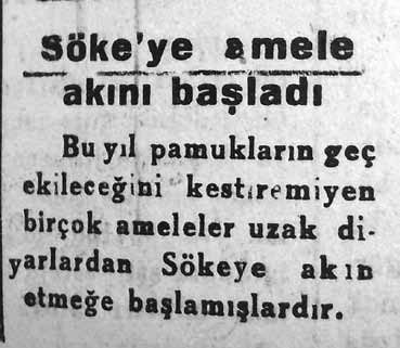 Aşağı Havza, 195 lerde yaşanan tarımsal Dokumacılıktaki değişime paralel olarak ticaret erbabı da yeni dönüşümle geniş ve verimli topraklarından yapılanmalara gider.