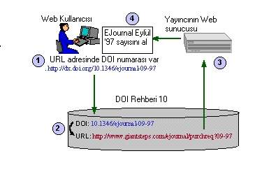 sorumlu olan Uluslararası DOI Vakfını, "1016" rakamı da Uluslararası DOI vakfının Reed Elsevier Yayınevine (url 16 ) tahsis ettiği numarayı göstermektedir.