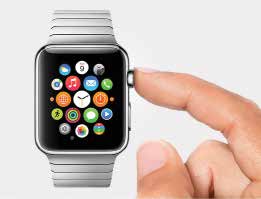 Akıllı telefonlarda kullanılan kapasitif ekranlarda dokunma basıncı hissedilemiyorken, Apple Watch a sert dokunmanız, vurmanız ya da tıklamanız ayırt edilebiliyor.