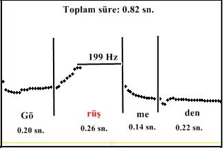 hecesinin daha baskın olarak sesletilmesinden kaynaklanmaktadır. 5.