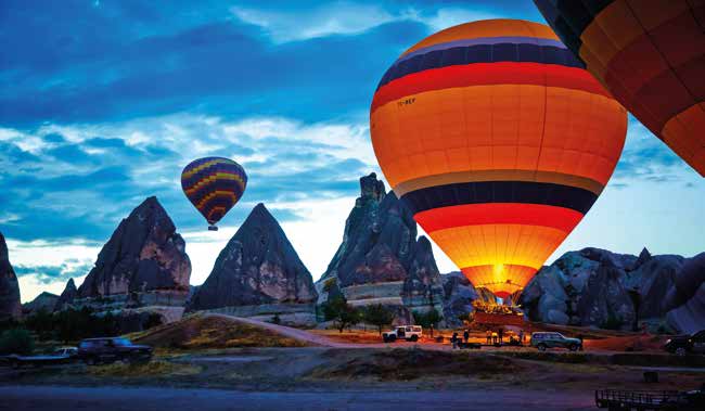 Gezgin Sonbaharda Kapadokya yı keşfedin Peribacaları, eşsiz güzellikteki vadileri, yeraltı şehirleri, kaya kiliseleri ve manastırlarıyla yerli ve yabancı turistlerin ilgi odağı Kapadokya, uçsuz