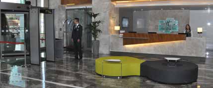 Odak Holiday Inn Gaziantep, Tepe yi seçti 2014 yılı içinde hizmete açılan ve kent merkezinde yer alan Holiday Inn Gaziantep, konuklarının güvenliği için Tepe