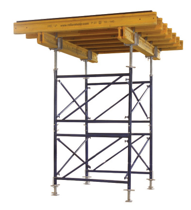 Plywood Tali Ta y c Secondary Girder 4 Yollu Ba l k 4 way heading Ana Ta y c Main Girder Ta y c H Çerceve Load-bearing H Frame Çapraz Ba lant Eleman Diagonal Connection Componet Alt Ayar Mili Lower