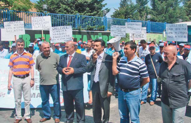 Genel Başkanımız Kenan Öztürk, Genel Sekreterimiz Gürel Yılmaz, Genel Mali Sekreterimiz Seyfi Erez, Genel Örgütlenme Sekreterimiz Cafer Kömürcü, Merkez Yönetim Kurulu Üyemiz Muharrem Yıldırım, TÜRK