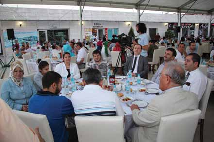 ramazan etkinlikleri Kayseri ve Siirt hemşeri derneklerini iftar sofralarında