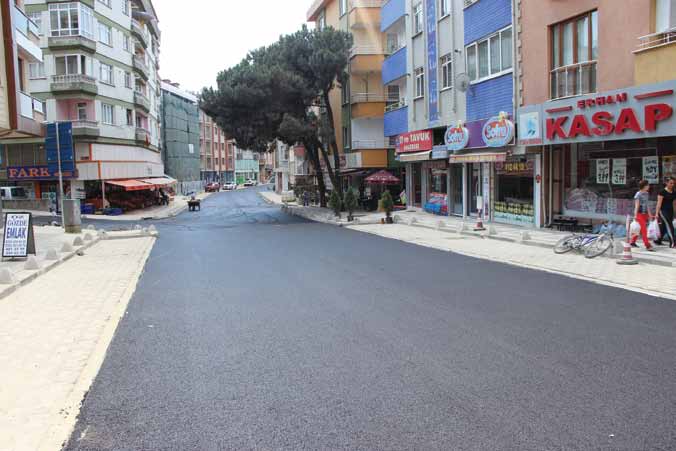 asfalt Çavuşbaşı Caddesi de Prestij Caddeler Kervanına Katılıyor Ümraniye Belediyesi daha modern, erişilebilir ve kent estetiğine uygun cadde ve sokaklar da prestij cadde ve sokak çalışmaları tüm