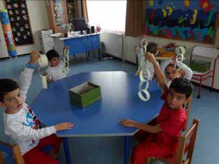 Orff etkinliği olarak bu ay, Şarkı söyle dans et isimli şarkıyı öğrencilerimizle çember oluşturularak, hareketleri ile