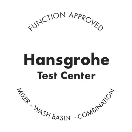 Hansgrohe ComfortZone testi memnuniyeti sağlamak ve su sıçramalarını engellemek için lavabo ve batarya arasındaki doğru montajı sağlayan rehber dökümandır.